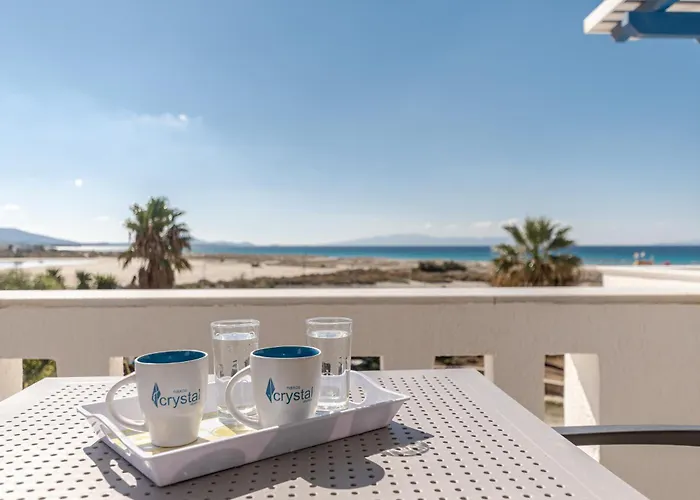 شقة فندقية Crystal Naxos 1 At ميكري فيغلا